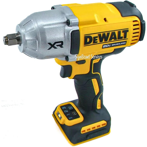 DeWALT DCF900 20V Max Brushless XR 1/2" High Torque Impact Wrench Hog Ring Anvil