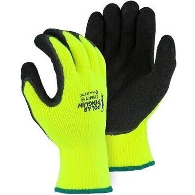 Majestic Glove Polar Penguin 3396HY Winter Lined General Purpose Gloves, Medium