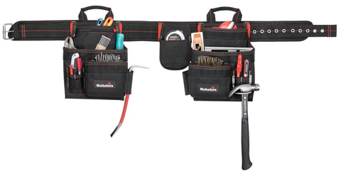 Hultafors HT5640 Deluxe Carpenter Apron Heavy-Duty Ballistic Polyester Tool Belt