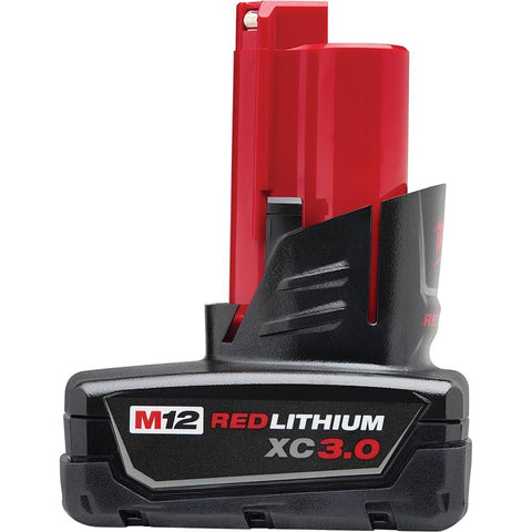 Milwaukee M12 XC High Capacity 3.0 AH REDLITHIUM Battery (48-11-2402)