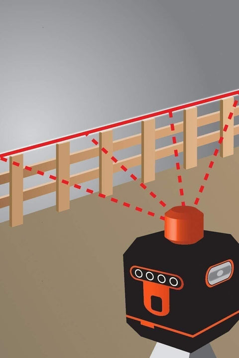 Johnson Level & Tool 40-6502 Manual-Leveling Rotary Laser Kit