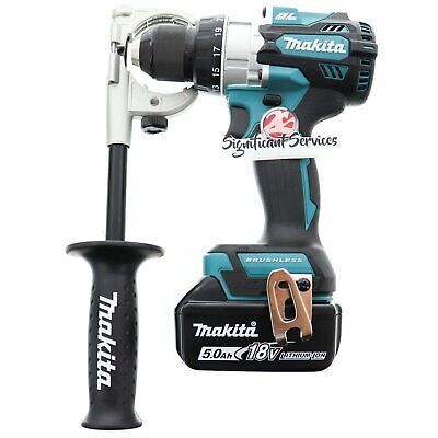 Makita XPH14Z 18V Li‑Ion Brushless 1/2" Hammer Driver Drill 5.0 Ah Battery 18