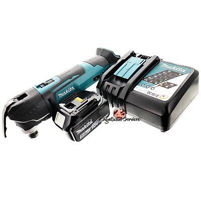 New Makita XMT03 LXT 18V Cordless 5.0 Ah Battery Variable Speed Multi-Tool Kit