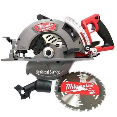 Milwaukee FUEL 2830-20 M18 18V Cordless Rear Handle Circular Saw 7 1/4" Blade