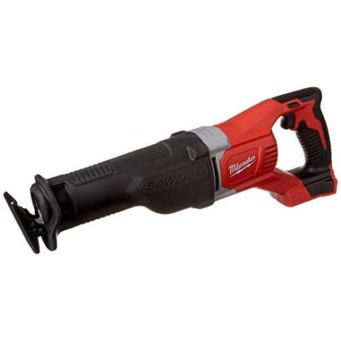 Milwaukee 2621-20 M18 18V Lithium Ion Cordless Sawzall 3,000RPM Reciprocating Saw with Quik Lok Blade Clamp and All Metal Gearbox (Bare Tool)