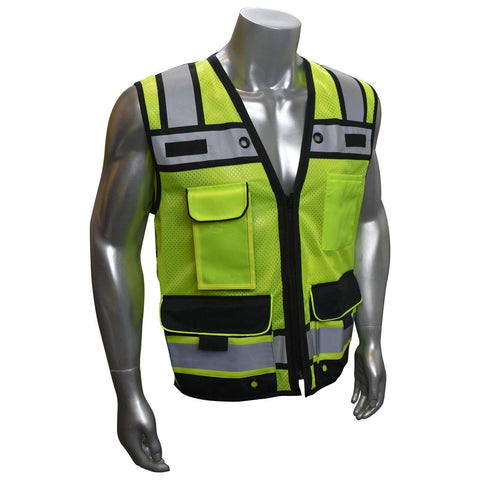 Radians SV65-2ZGM-L Industrial Safety Vest, Green