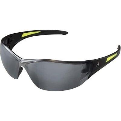 Edge SD117-G2 Safety Glasses with Black Frame and Scratch-Resistant Lens