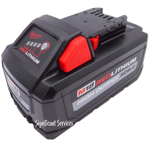 Milwaukee 48-11-1880 M18 REDLITHIUM HIGH OUTPUT 18v 8.0 Ah Lithium-Ion Battery Pack