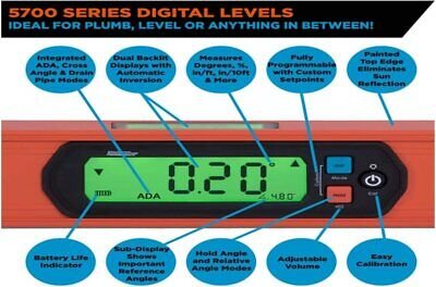 Johnson Level & Tool 5700-2400D JLX Programmable Digital Level, 24"