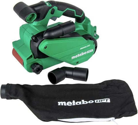 Metabo HPT 36V MultiVolt™ Cordless Belt Sander | Tool Only - No Battery | 3-Inch x 21-Inch Belt Size | Variable Speed - 6 Settings | Optional AC Adapter | SB3608DAQ4