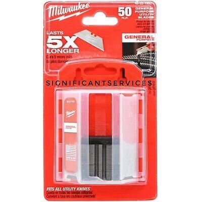 Milwaukee 48-22-1950 50 Count General Purpose Utility Replacement Blades (50 pc)