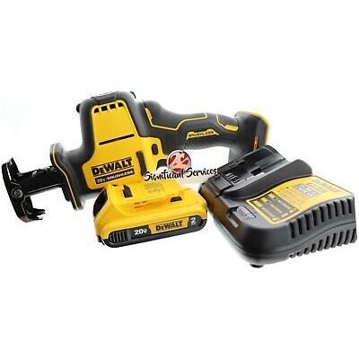 DEWALT DCS369B Cordless Atomic 20V Cordless Reciprocating Saw 2.0 Ah Battery Kit