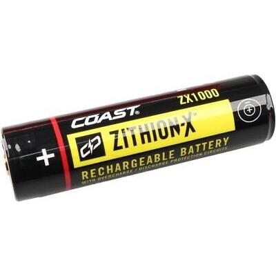 Coast ZX1000 ZITHION-X Li-Ion Rechargeable Battery for The XP11R LED...