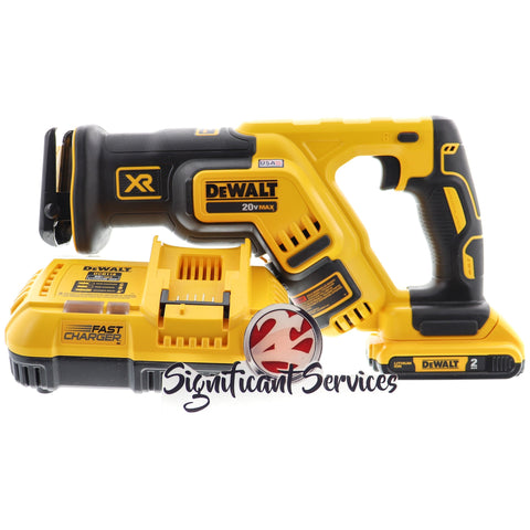 DeWALT DCS367B 20V 20 Volt MAX XR 2.0 Ah Brushless Compact Reciprocating Saw Kit