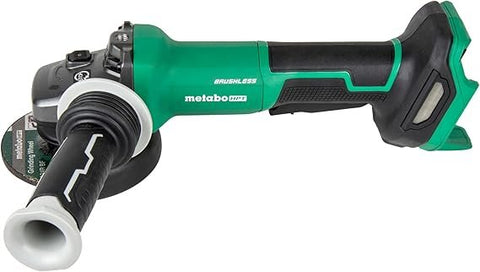 Metabo HPT 18V MultiVolt™ 4-1/2-Inch Cordless Angle Grinder, Tool Only - No Battery, Paddle Switch, 8,000 RPM, 5 Safety Features, Auto Mode, G1812DFQ4