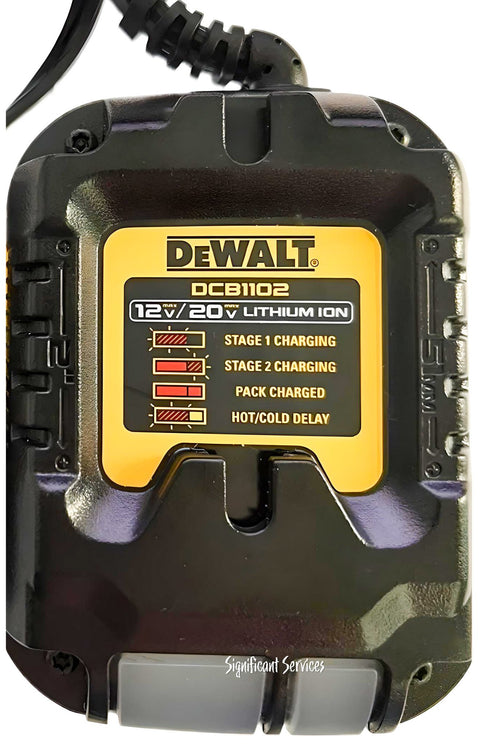 DeWalt DCB1102 12V/20V Max Lithium-Ion 2 Amp Multi-Volt Charger