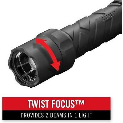 COAST POLYSTEEL 600 1000 Lumen LED Flashlight with Pure Beam Twist Focus,...