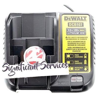 DeWALT DCB107 12V/20V MAX Lithium Ion Charger (Bulk Packed)