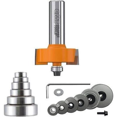 CMT 835.501.11 Variable Depth From 1/8-Inch to 1/2-Inch Shank Router Bit Set