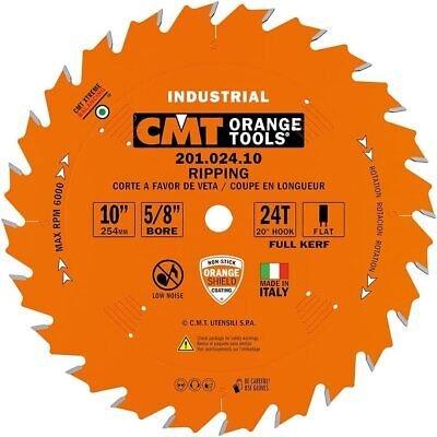 CMT 201.024.10 Industrial Ripping Saw Blade, 10-Inch. x 24 Teeth