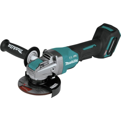 Makita GAG13Z 40V MAX XGT Brushless Lithium-Ion 5 in. Cordless X-LOCK Paddle Switch Angle Grinder (Tool Only)