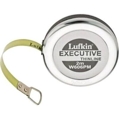 Crescent Lufkin 6mm x 2m Executive Diameter Yellow Clad A20 Blade Pocket Tape Me