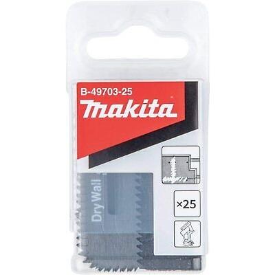 Makita High Carbon Steel B-49703 Drywall Cut-Out Saw Blade 25 Pack