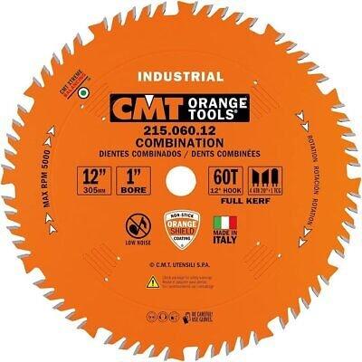 CMT 215.060.12 Industrial Combination Saw Blade 12-Inch x 60 Teeth