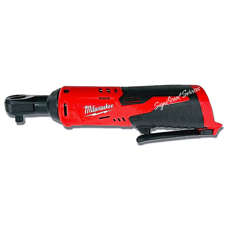 Milwaukee 2457-20 M12 Cordless 3/8" Sub-Compact 35 ft-Lbs 250 RPM Ratchet w/...