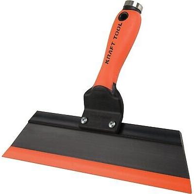 Kraft Tool GG242 Squeegee Trowel, 12-Inch, Orange/Black