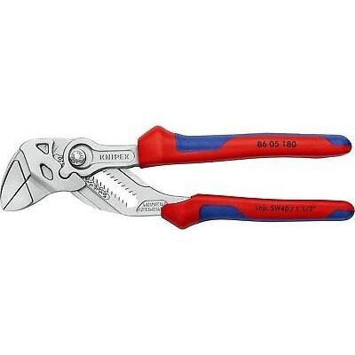 KNIPEX 8605180 Tools Pliers Wrench Multi-Component Tethered Attachment...