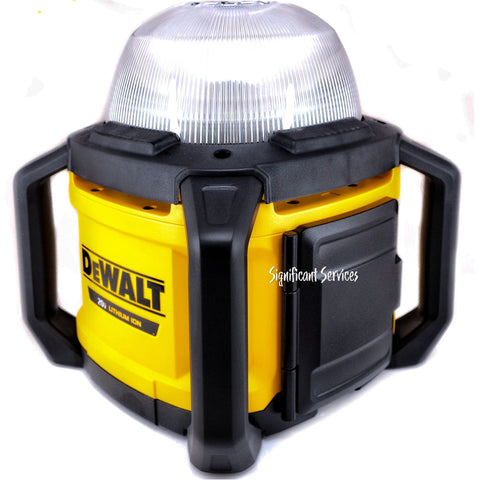 DeWALT DCL074 20V Max Li-Ion 5000 Lumens Cordless Job Site Work Light