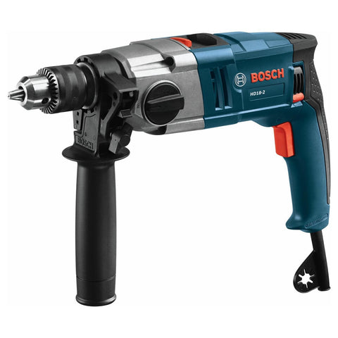 BOSCH HD18-2 Two-Speed Hammer Drill, 1/2 Inch