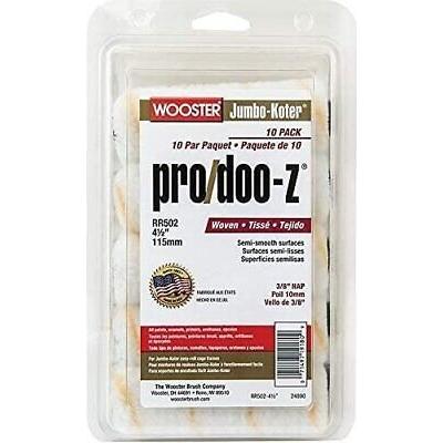Wooster Brush RR502 4.5 inch Jumbo-Koter Pro/Doo-Z 3/8 inch Nap 20 Pack