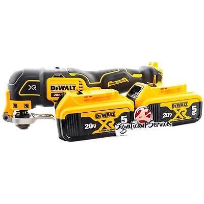 Dewalt DCS356B 20V Brushless 3 Speed Oscillating Multi-Tool 5.0 AH Batteries