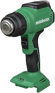 Metabo HPT 18V MultiVolt™ Cordless Heat Gun | Tool Only - No Battery | LCD Display | Three Nozzles Included | 1022 Degree Max Temp | Lifetime Tool Warranty | RH18DAQ4