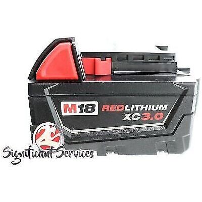 Milwaukee 48-11-1828 Genuine OEM M18 3 Amp Hour 18V Lithium Ion XC Extended Capa