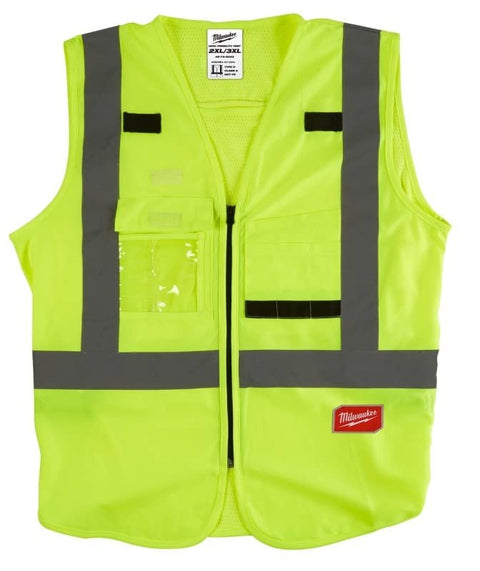 SFTY VEST HV YLW 2XL/3XL