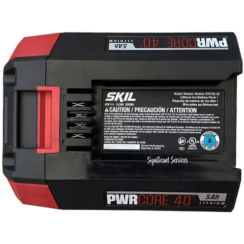 Skil BY8708-00 PWRCore 40 5.0Ah 40V Lithium Battery