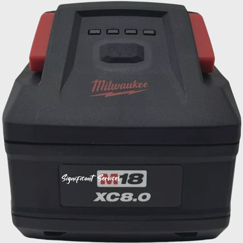 New Milwaukee 48-11-1881 M18 REDLITHIUM FORGE XC8.0 Battery Pack