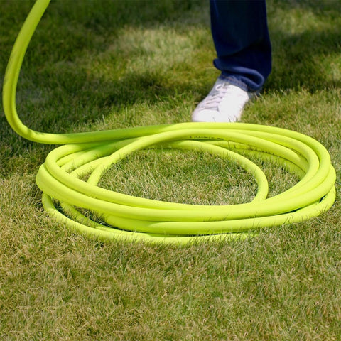 Flexzilla HFZG6100YW-E Garden Hose 3/4" x 100' Heavy Duty Lightweight Drinking Water Safe