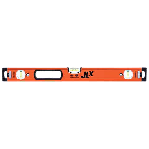 Johnson Level & Tool 5700-2400 Heavy Duty Aluminum Box Level, 24", Orange, 1 Level