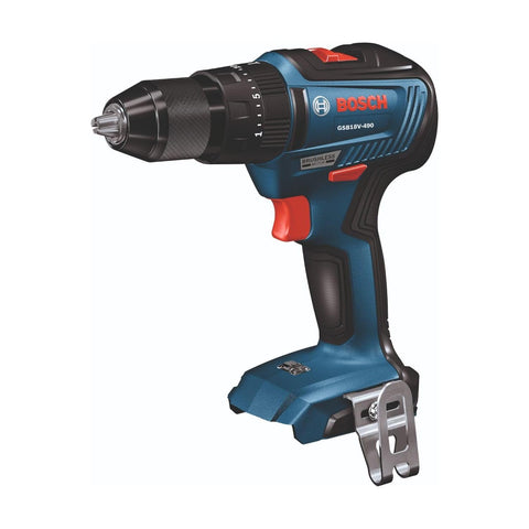 BOSCH GSB18V-490N 18V EC Brushless 1/2 In. Hammer Drill/Driver (Bare Tool)