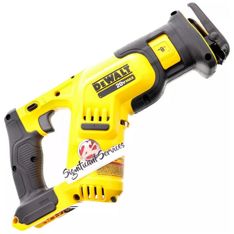 DEWALT 20V MAX Cordless Reciprocating Saw, Compact, Variable Speed, LED Light, Bare Tool Only (DCS387B)