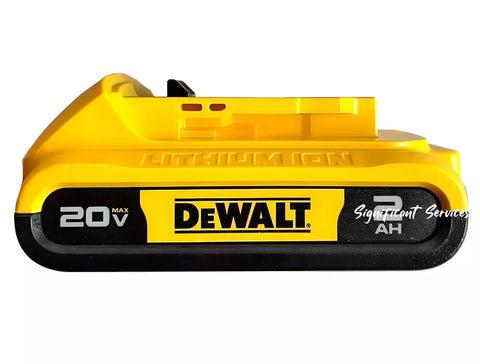 New DEWALT DCF630 20V MAX Cordless Brushless Drywall Screwgun 2.0 Ah Batteries